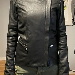 Veda leather jacket 100% genuine leather